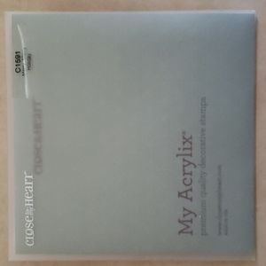 Close to My Heart My Acrylix Merry Merry Holiday Stamps